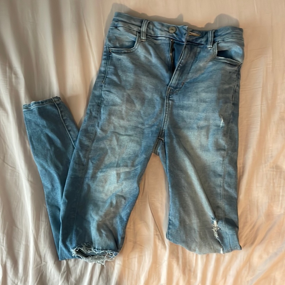 American Eagle Ripped Skinny Jeans